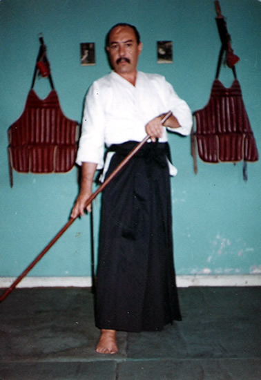 Len Barcel en el Dojo 1979